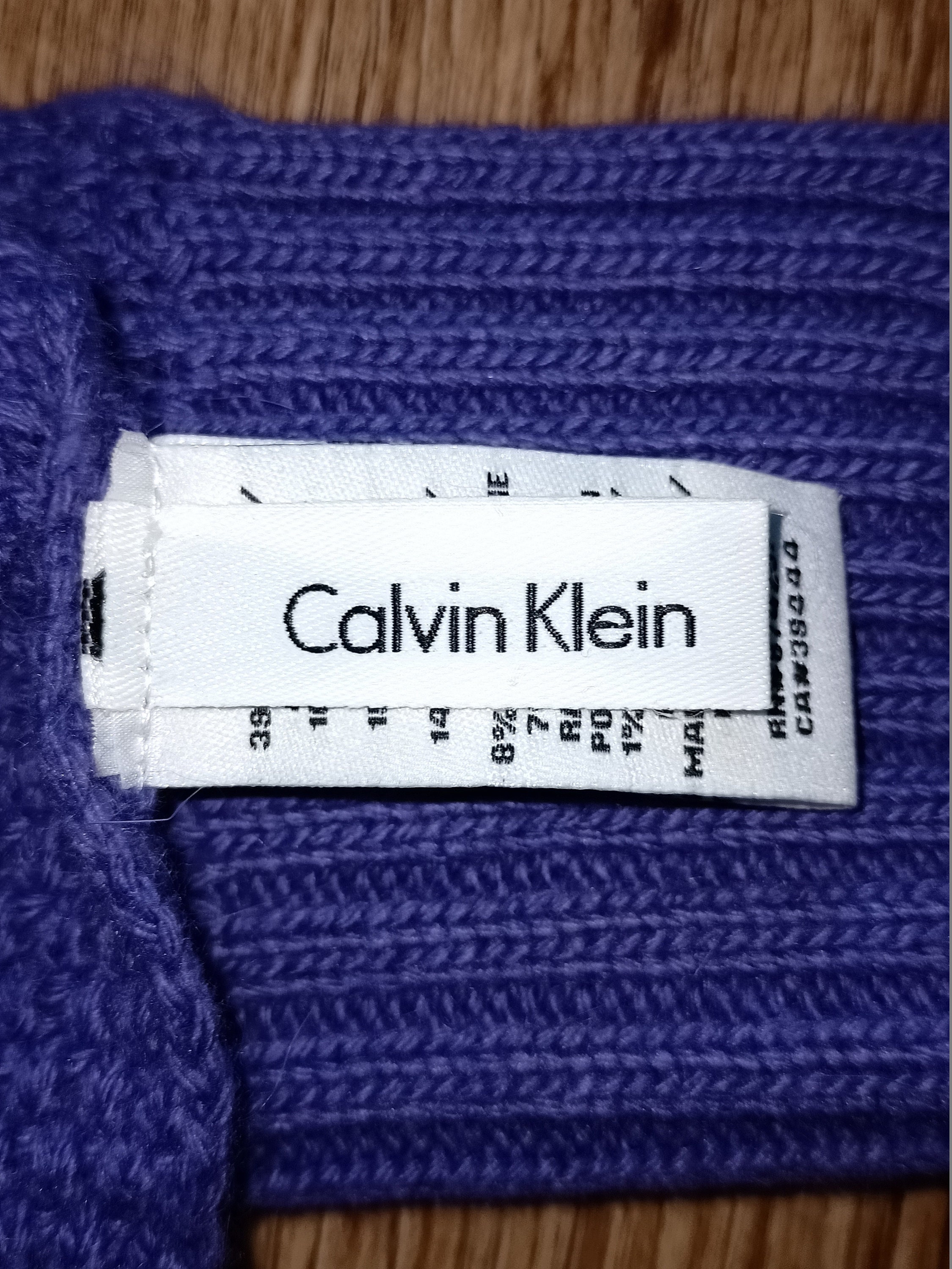 CK CALVIN KLEIN scarf Winter unisex Violet scarf Wintet Etsy