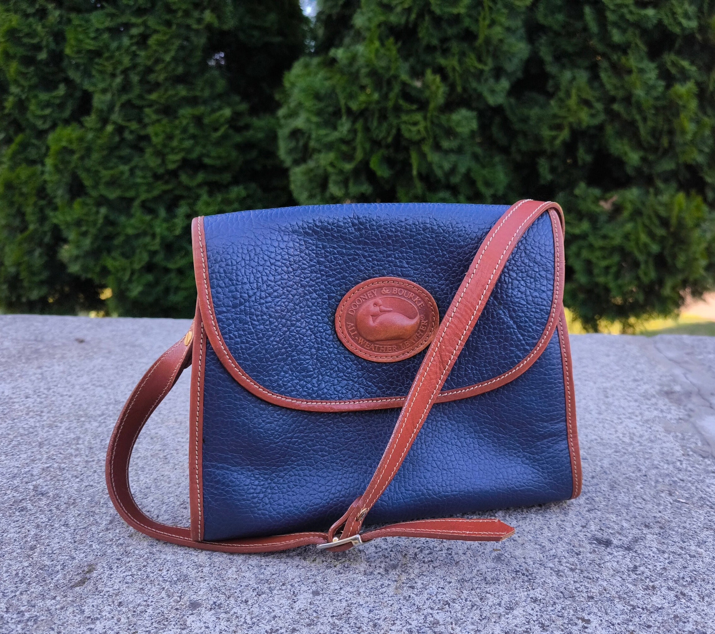 Messenger Bag Dooney and Bourke Etsy