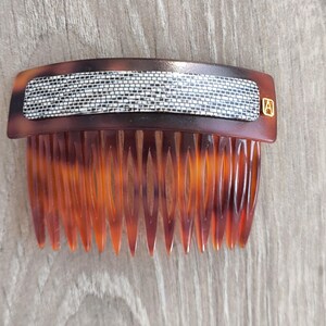 Alexandere de Paris XL 高級クリーム色ボウバレッタ、ヘアボウ 