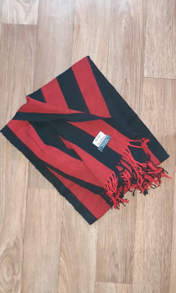 ACNE STUDIOS vintage |Vintage large long wool scar