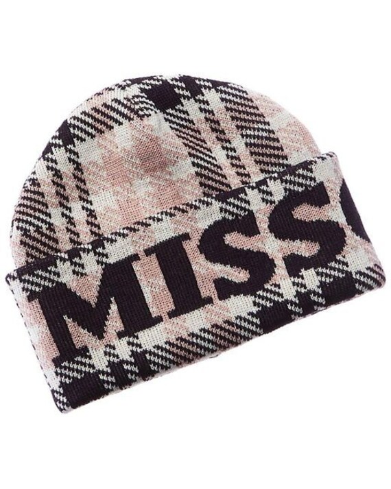 pink Wool Blend HAT Beanie 