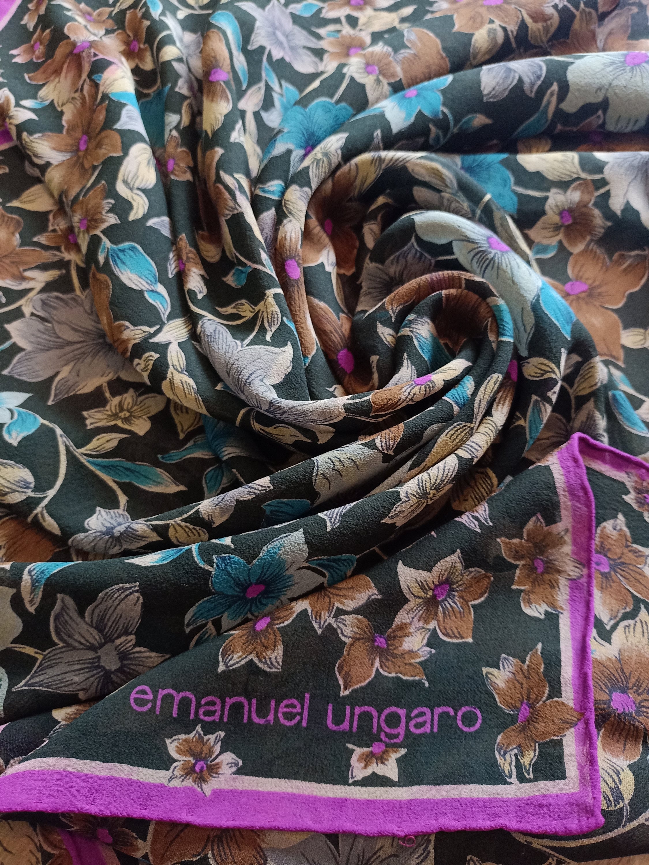 Ungaro Emanuel Printed Scarf, $150, farfetch.com