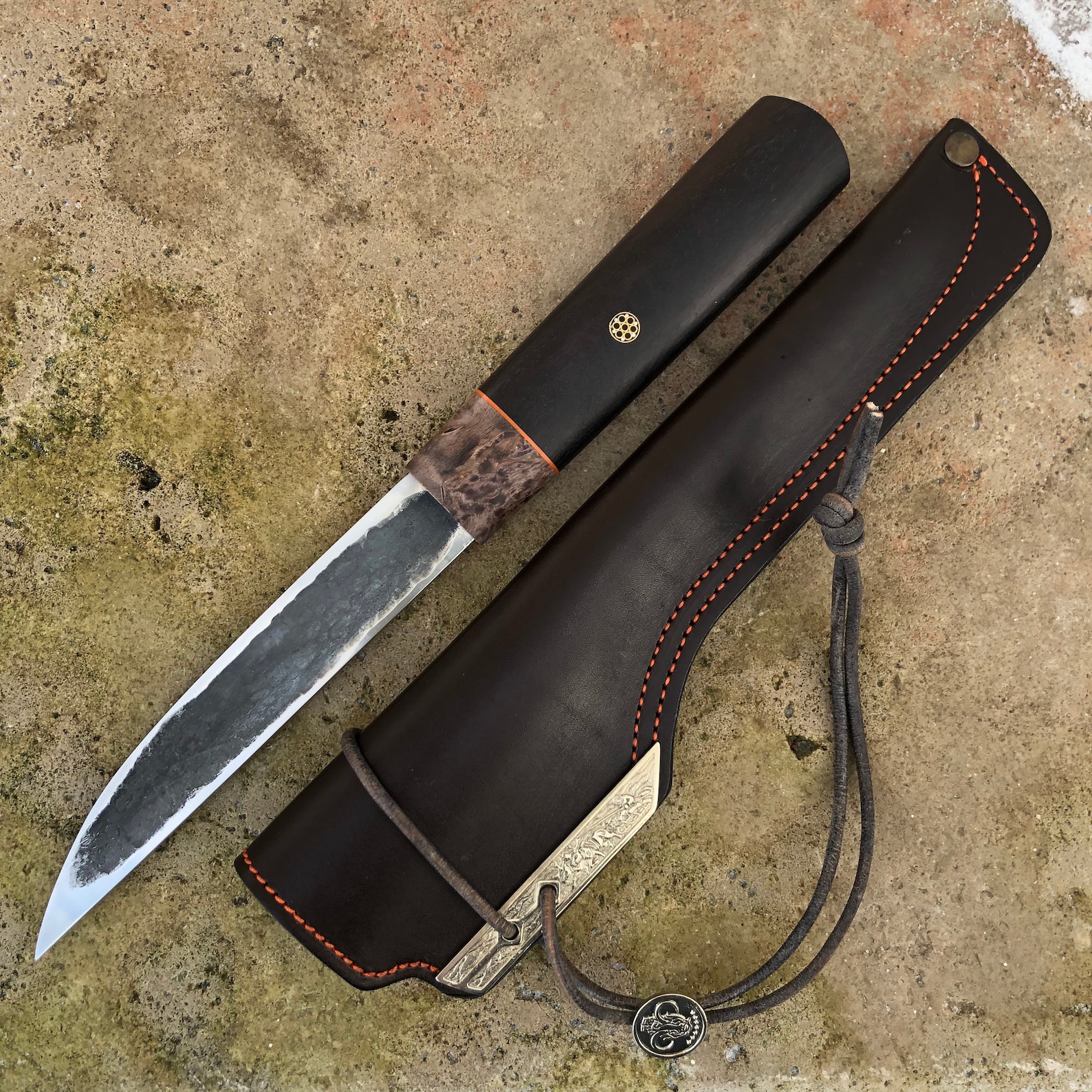 YAKUT Custom Knife With BOHLER N690 Stainless Steel Blade Etsy