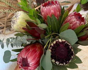 FRESH PICKED Flowers- Protea Bouquet