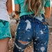 Wrangler Distressed Jeans 