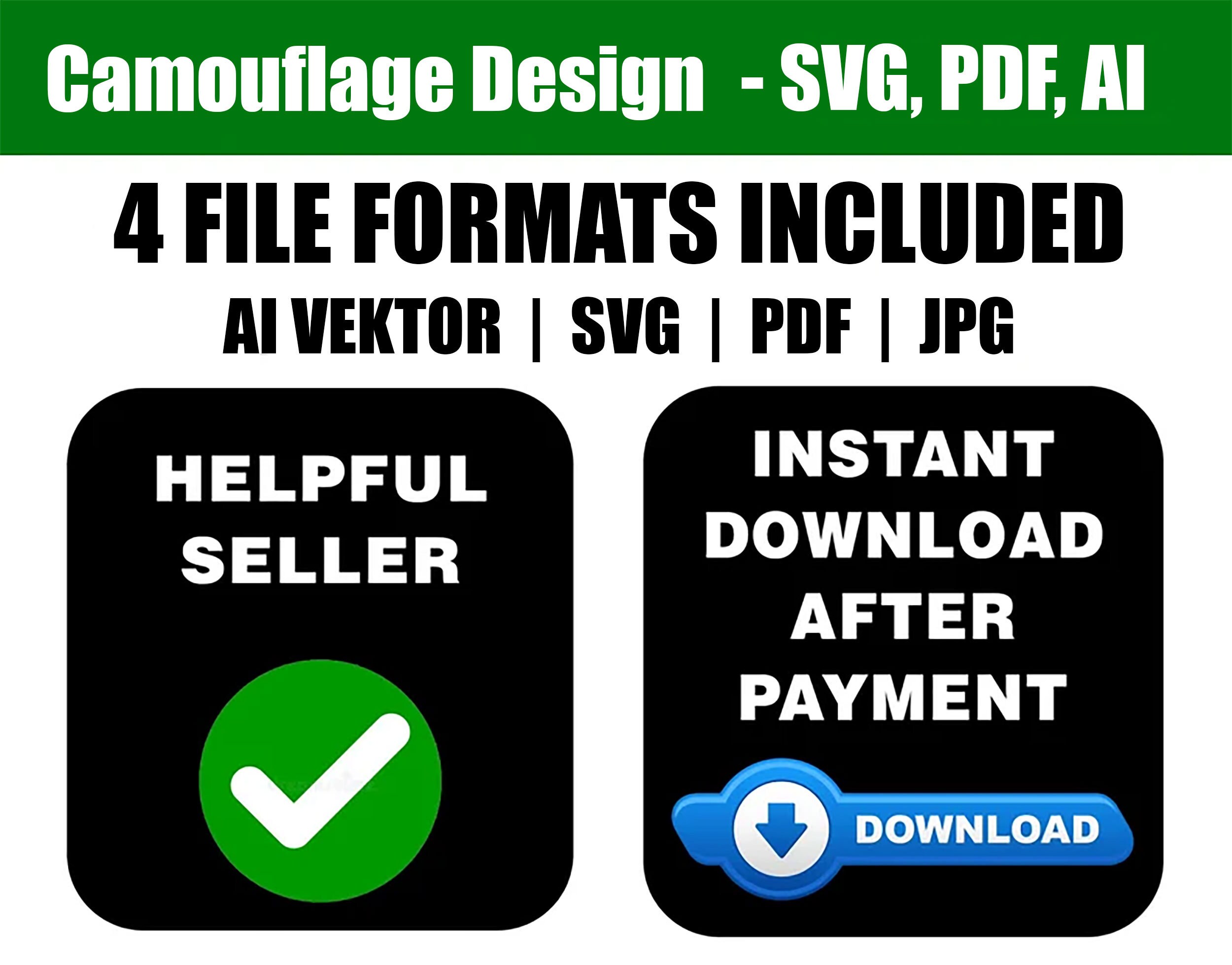Car Racing Decal Camouflage Sticker Designs | Digital Download | Racing ...