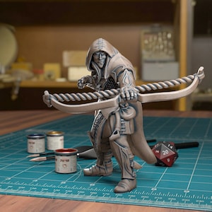 Elf Archer - Resin Miniature | Fantasy Tabletop Games | DnD | Dungeon and Dragons | Pathfinder
