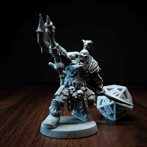 Orc Spearman - Resin Miniature | Fantasy Tabletop Games | DnD | Dungeon and Dragons | Pathfinder