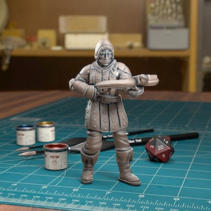 Crossbow Infantry Solider - Resin Miniature | Fantasy Tabletop Games | DnD | Dungeon and Dragons | Pathfinder