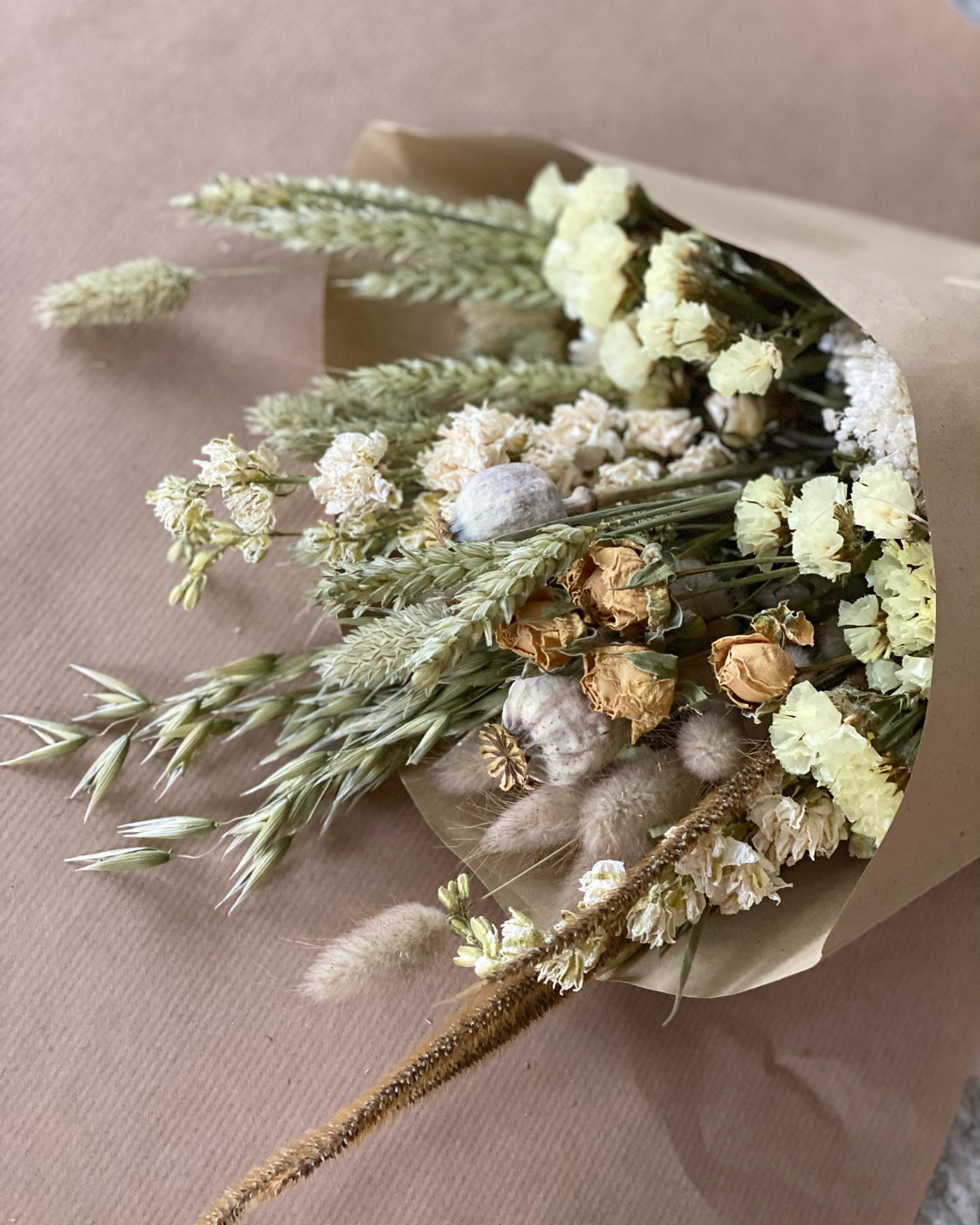 Large preserved and dried wildflower field bouquet Etsy