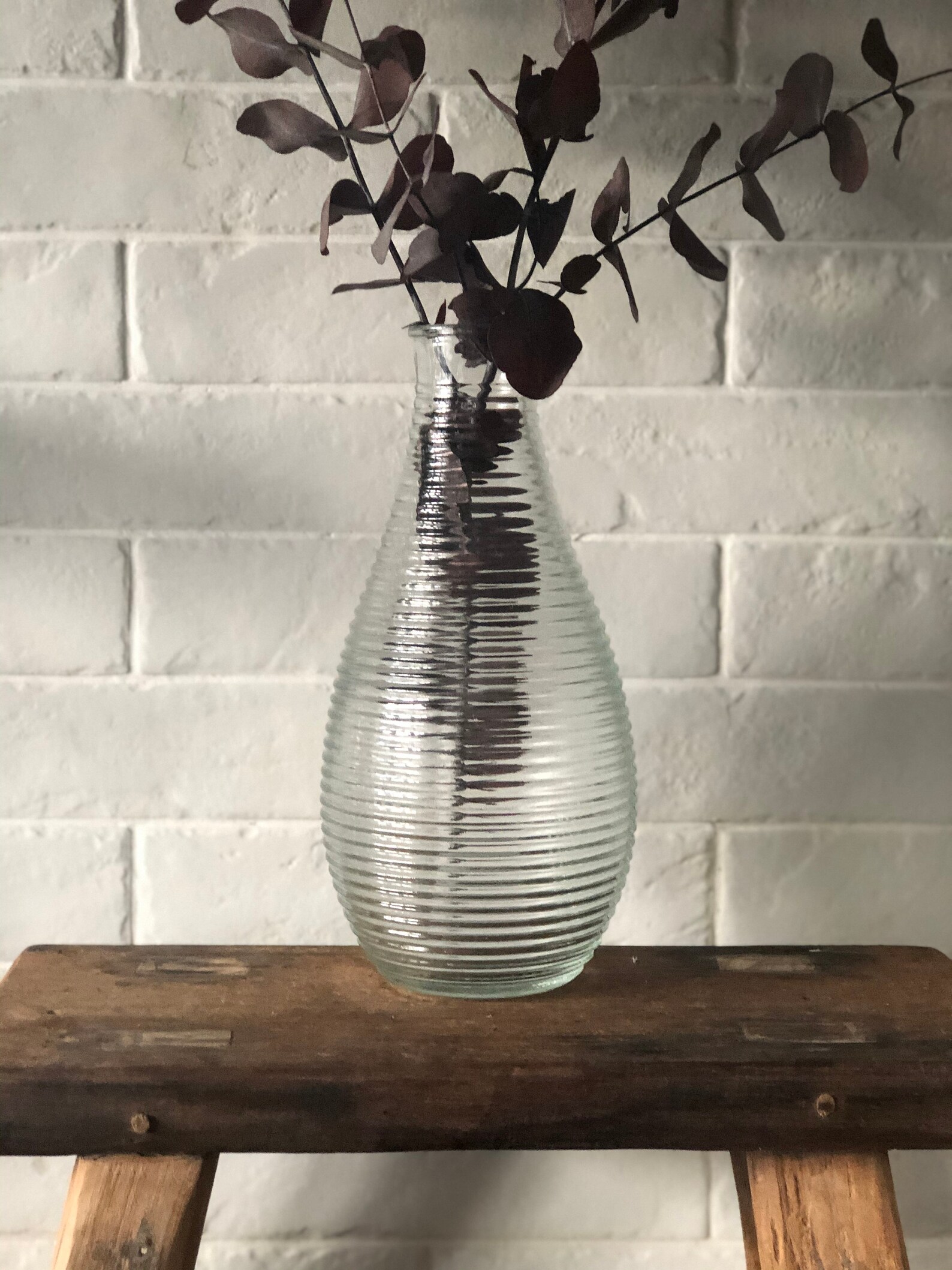 Ribbed Vase Etsy UK