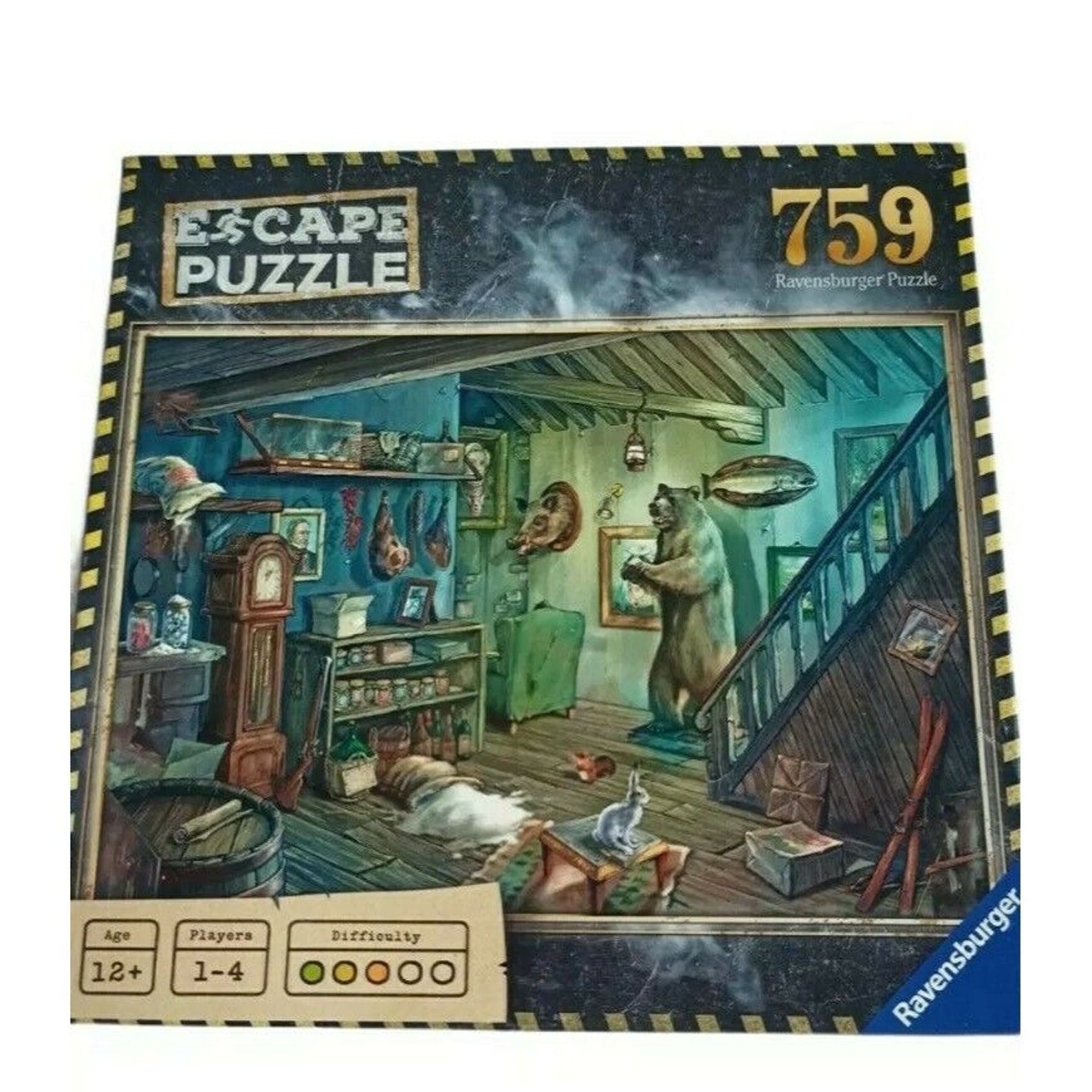Ravensburger Forbidden Basement Escape Room 759 Piece Jigsaw Etsy