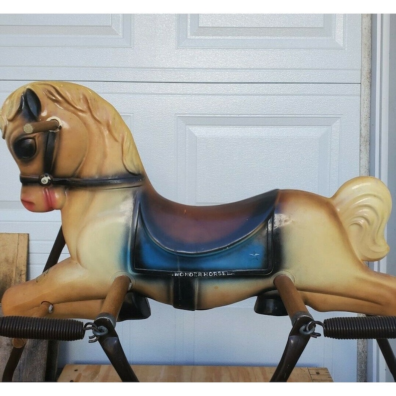 Vintage Wonder Horse Spring Rocking Horse Prancer Tennessee Etsy