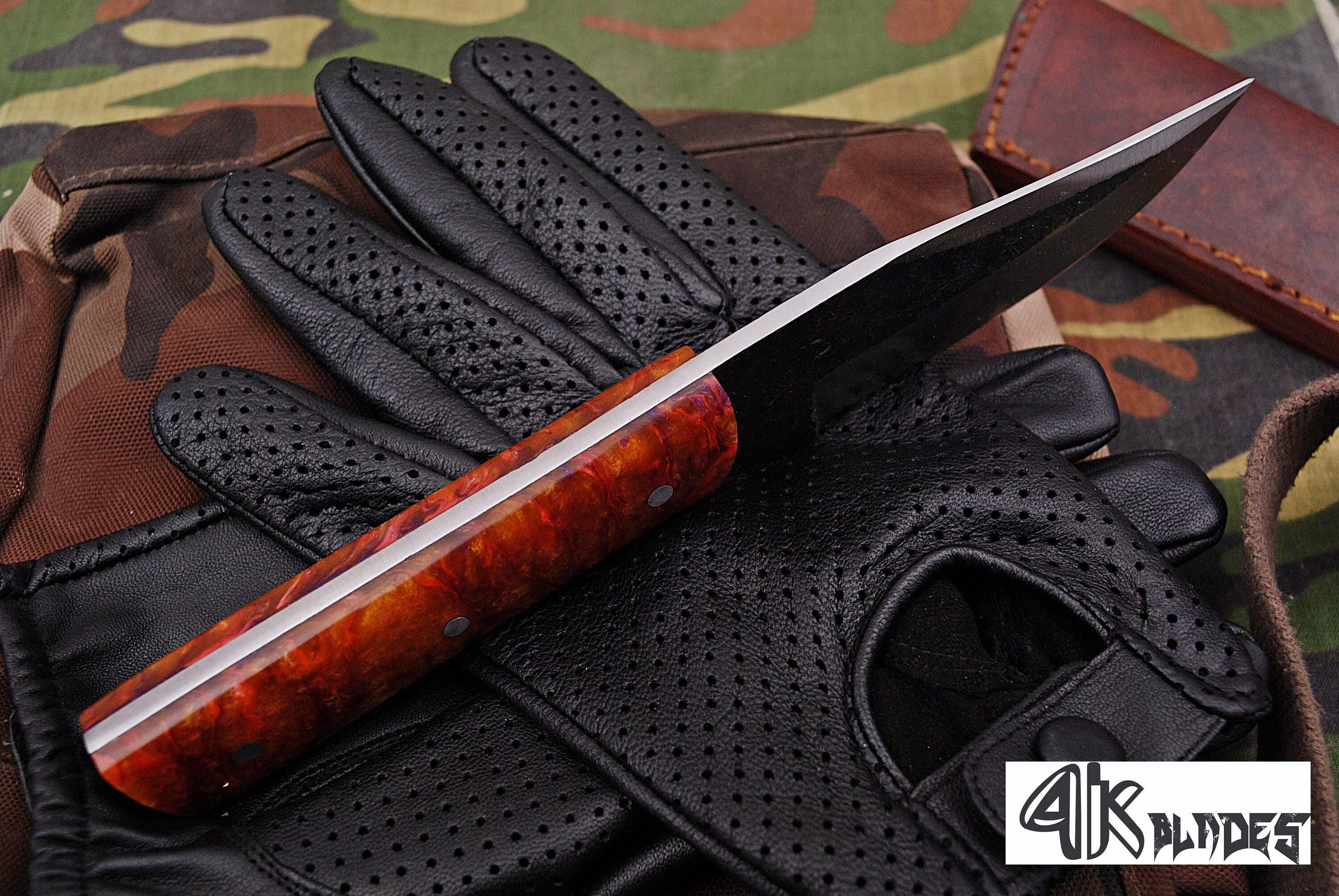 Custom Hand high carbon steel survival knife with Etsy