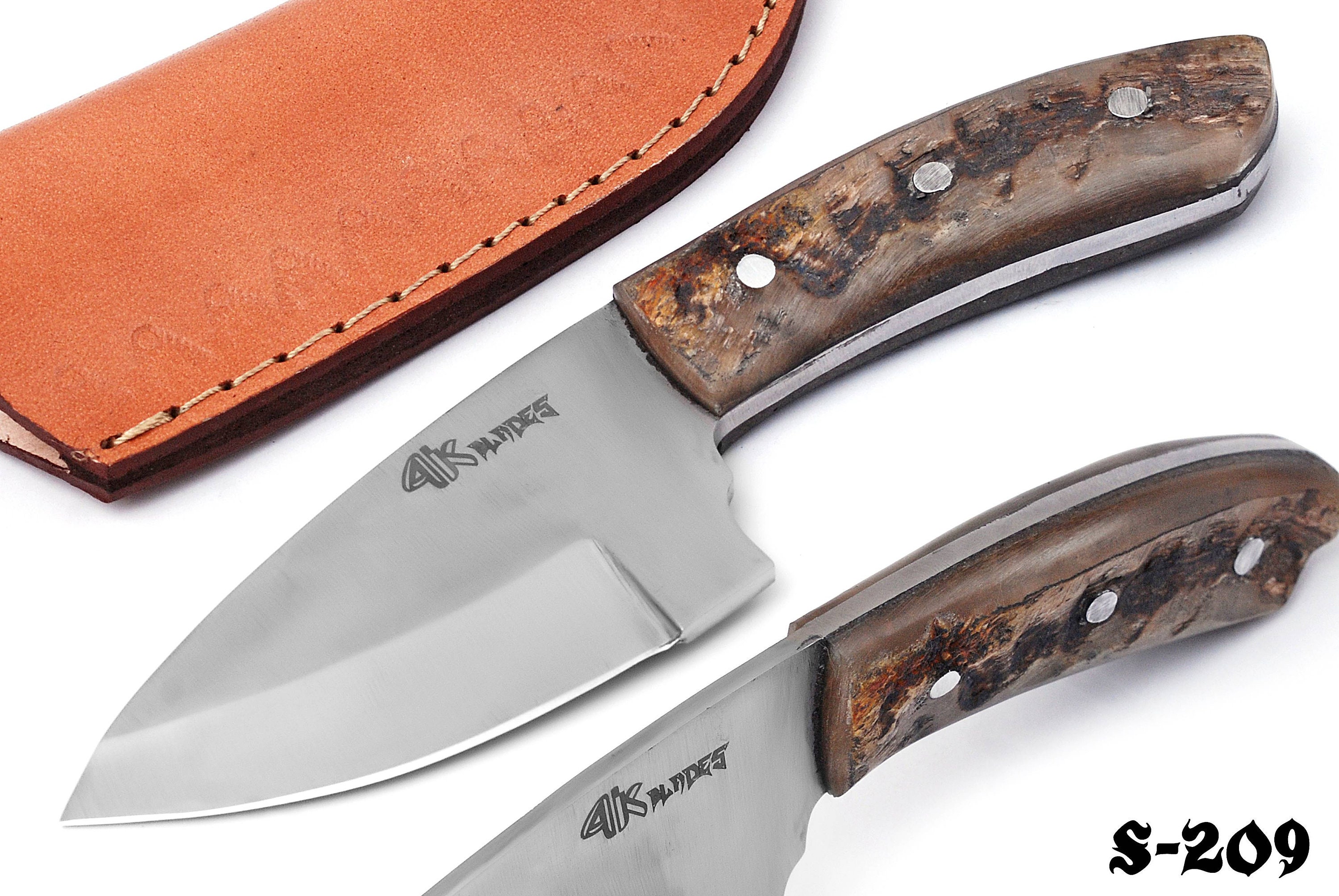 Handmade Hunting Knife D2 Steel Blacksmith Made Camping Etsy