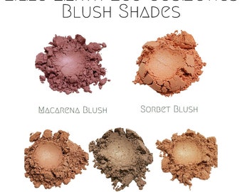 Natural Loose Mineral Blush - Talc & Toxin Free Vegan Beauty Products
