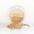 Natural Mineral Foundation - Flawless Full Coverage, Silken Matte or Radiant Glow -  3 Gram Jar - Cruelty-Free, Talc Free, Toxin Free