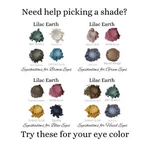 Mineral Vegan Eyeshadow: Talc-Free Clean Makeup by Lilac Earth