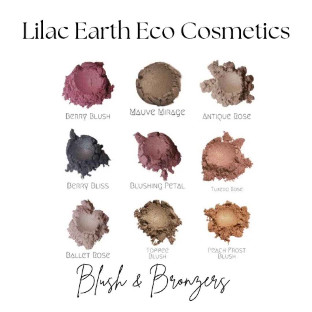 Mineral Blush Sample | Buildable Loose Powder Blush | Vegan Clean ...