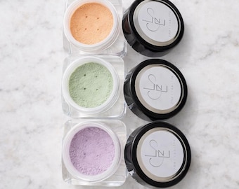 Natural Mineral Makeup Concealer | Color Complexion Corrector Face Powders