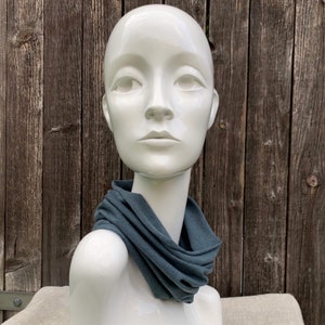 Organic Multifunctional Scarf Scarf Mask Hairband Stretch Breathable Cotton Loop Face Covering NeckGaiter zerowaste image 5