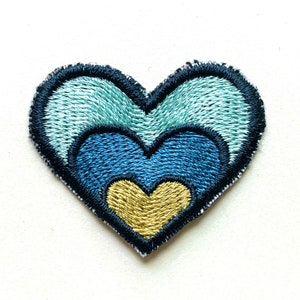 Patch ~ Heart ~ Application ~ Patch ~ Decoration ~ Sign ~ Logo ~ Embroidery ~ Organic