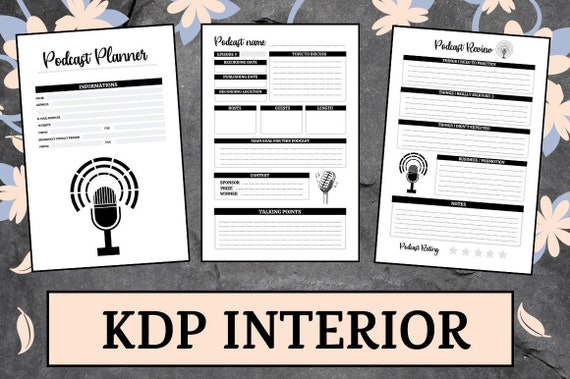 Primary Journal KDP Interior Commercial Use License Template