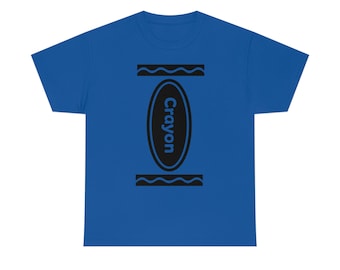 Crayon Shirt, Matching Costume Shirt, Crayon shirt Halloween Costume Shirt, Crayon Family Halloween Costume T Shirt Tee