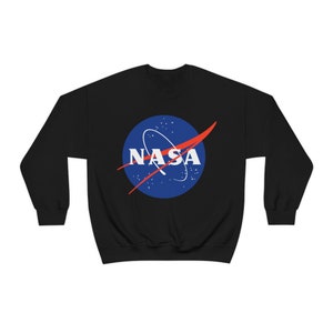 NASA Sweatshirt Space Sweatshirt Youth and Adult Sizes All Colors Available Officially Licensed