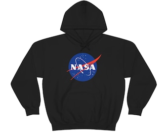 NASA Hoodie Space Hoodie Youth and Adult Sizes All Colors Available Officially Licensed