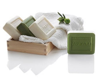 150 gr natural soap,  Greek Olive Oil Soap, greek  ARKADI soaps,  greek  olive oil soap