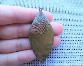 vintage brass pendant ,  pendant  jewellery, Pendant necklace, jewellery, Antique jewellery , vintage jewellery , vintage pendant