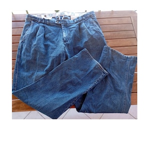 Plus Size Men&#39;s Jeans Denim  | 2XLarge - Size 54| Vintage  Clothing Pants Preloved