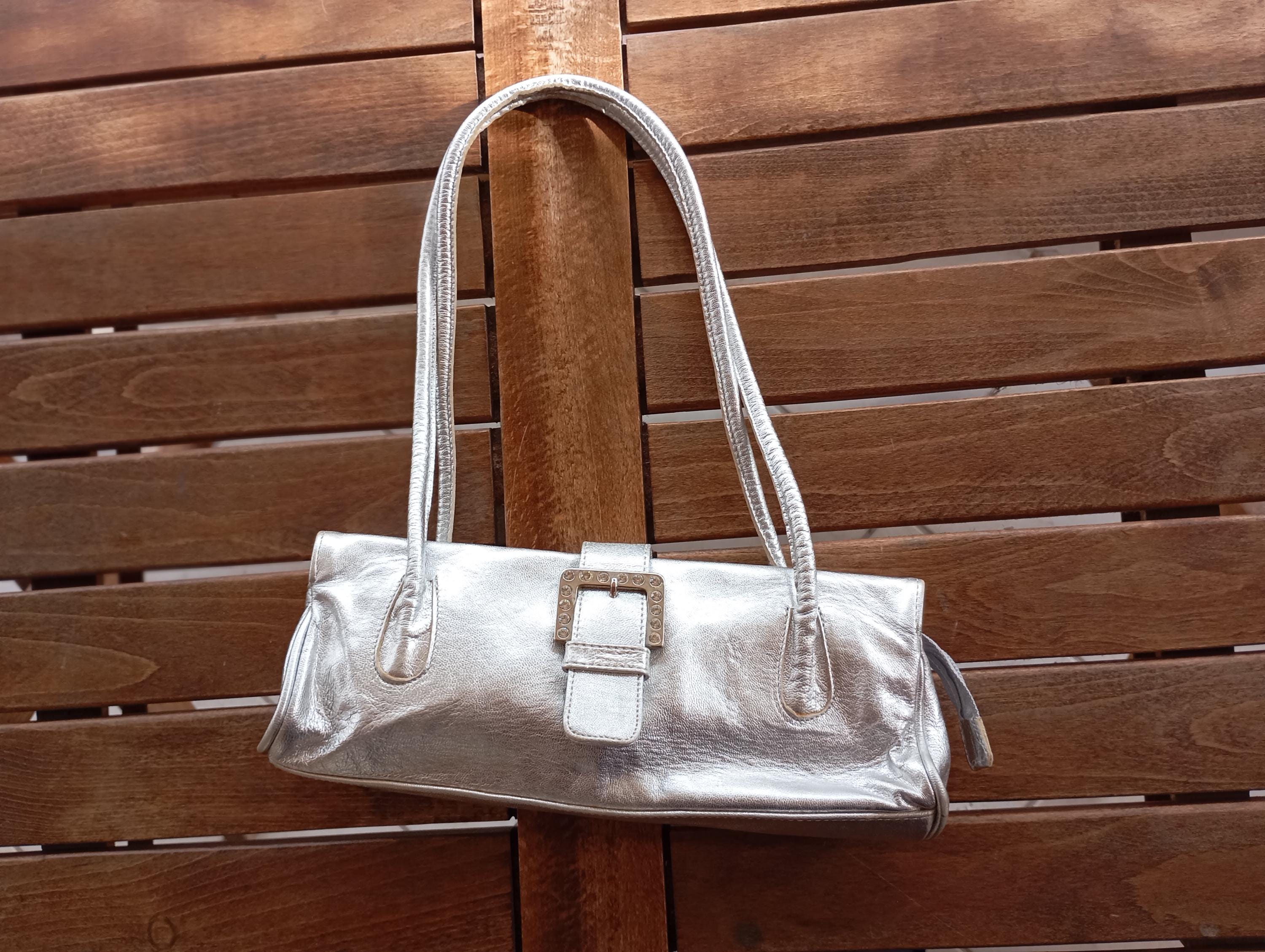 00s Leather Shoulder Bag - Etsy