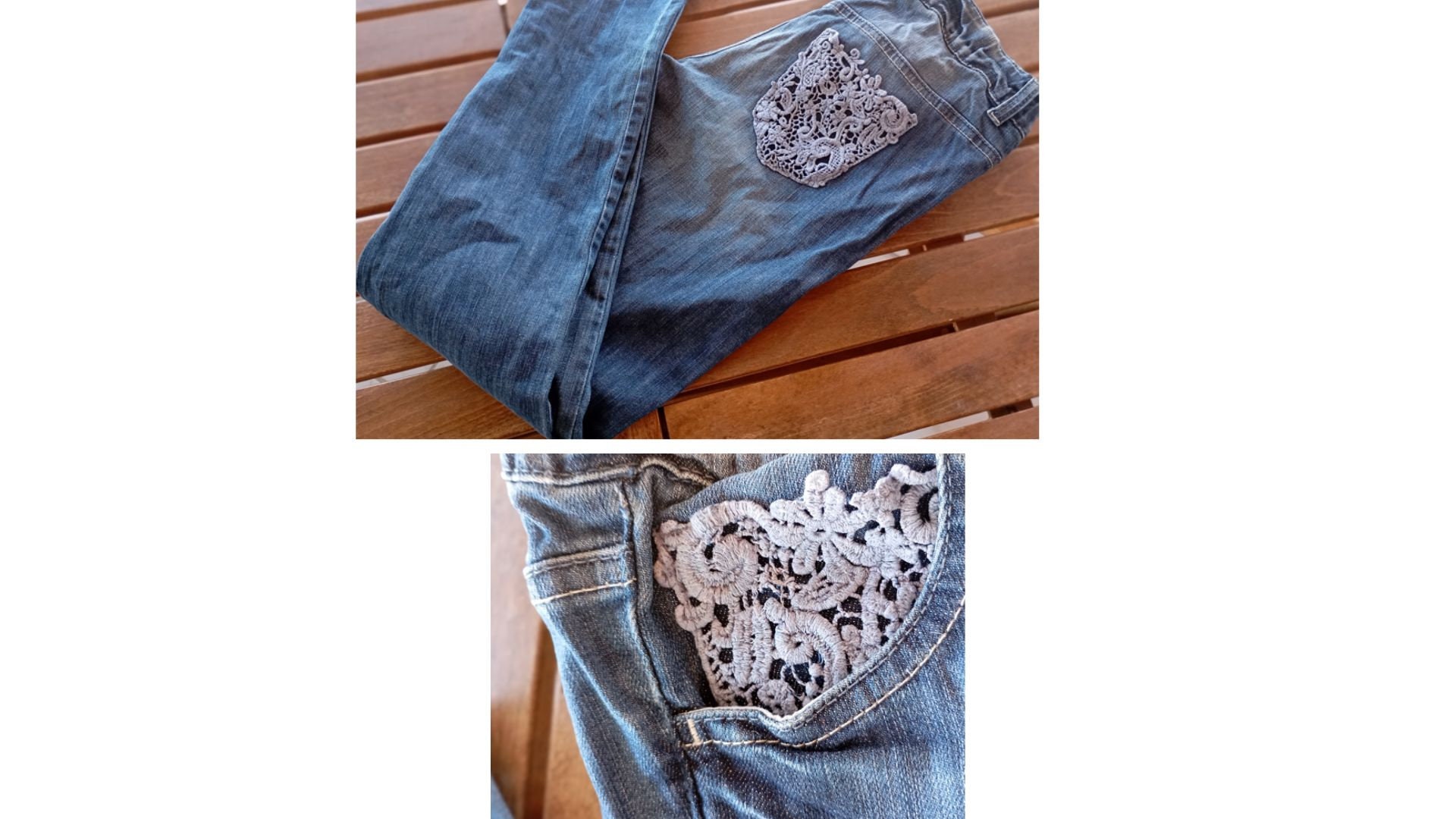 Con encaje 00's Low Rise Skinny Denim Jeans XSmall Size