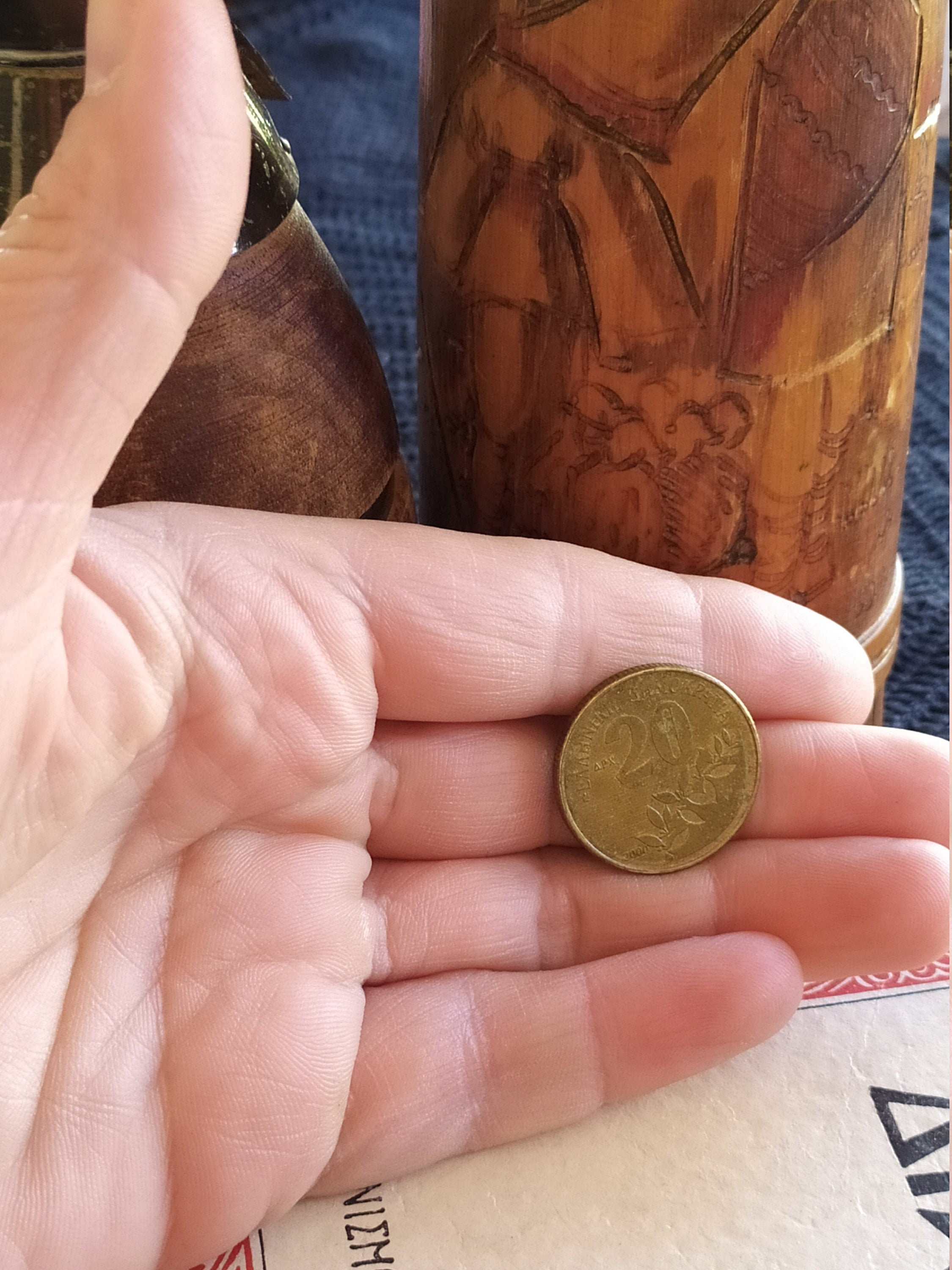 Greek coin 20 Drachmae from 2000 Draxmes 20 kerma 20 drachmae Etsy