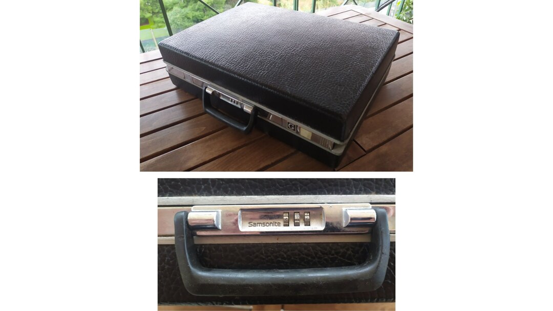 Retro 1970s Samsonite Briefcase With Hanging Files Vintage Hard Shell ...