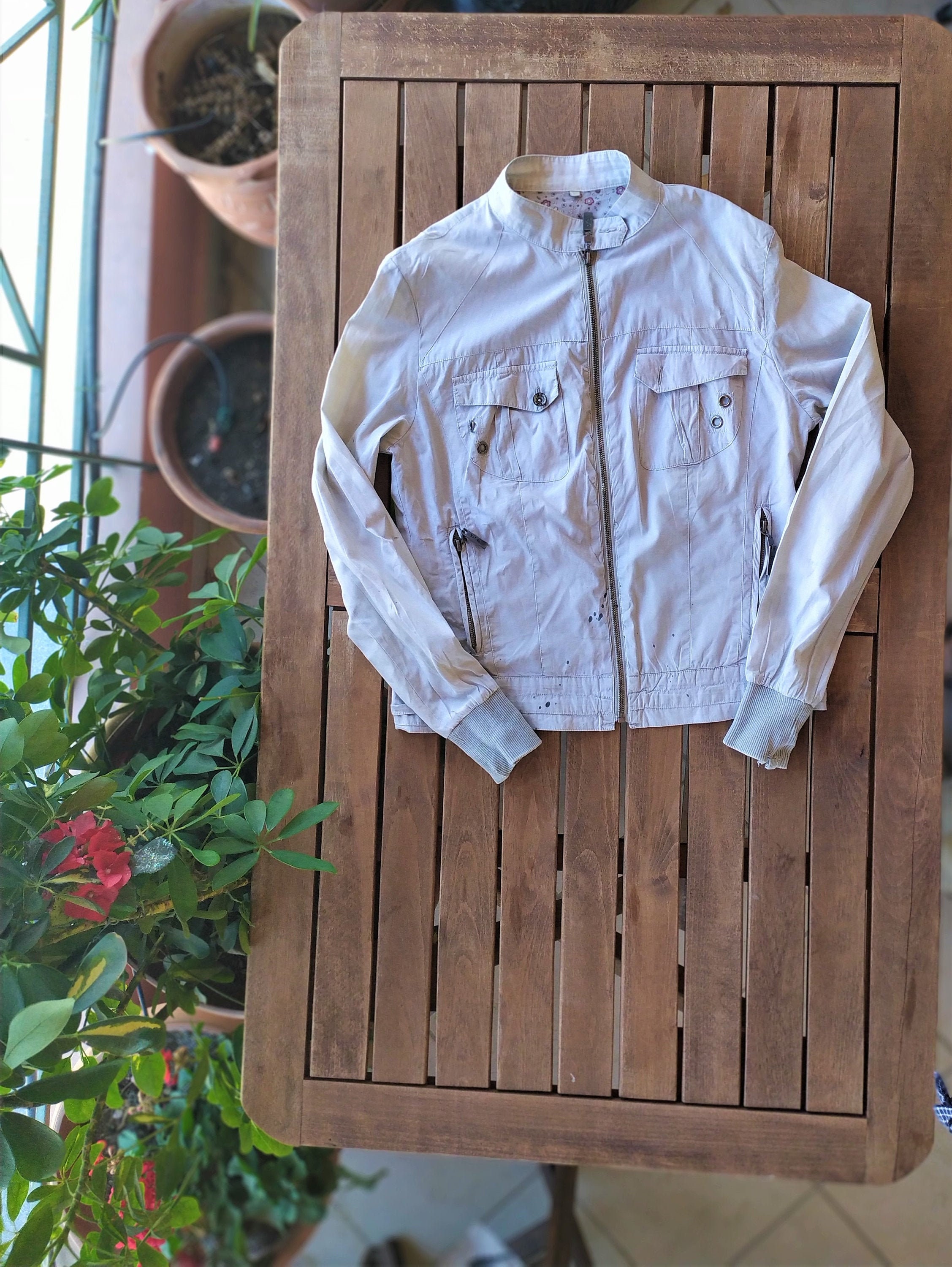 CEINOM Bomber Jacket Men Women Vintage Star Harajuku Y2k