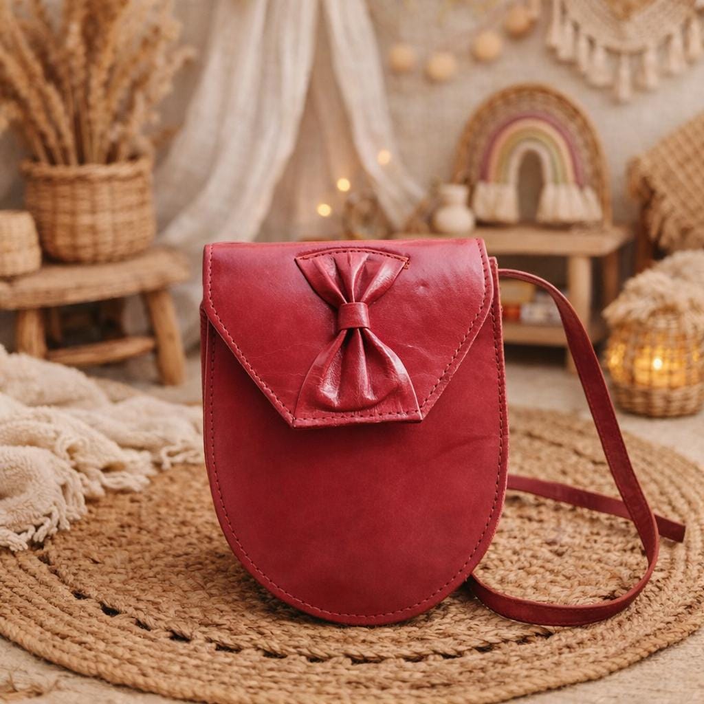 Vintage Red ハンドバッグ　レザー　本革 本革80年代ヴィンテージダークレッドショルダーバッグレディース用