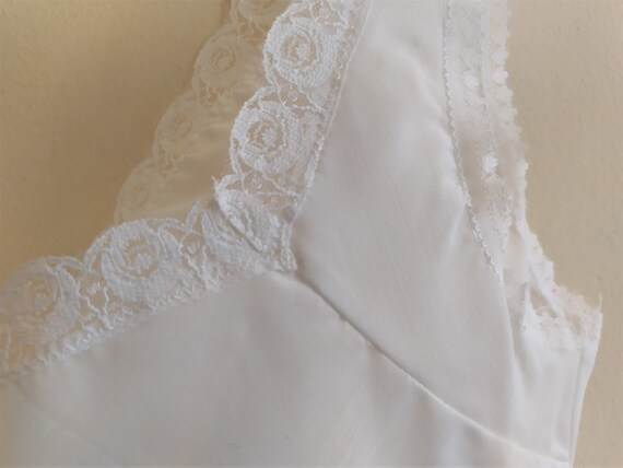from 60's White Lingerie Babydoll Nightgown Night… - image 9