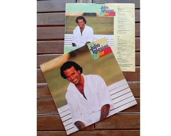 Julio Iglesias - Calor Vinyl Record  Pre-Owned