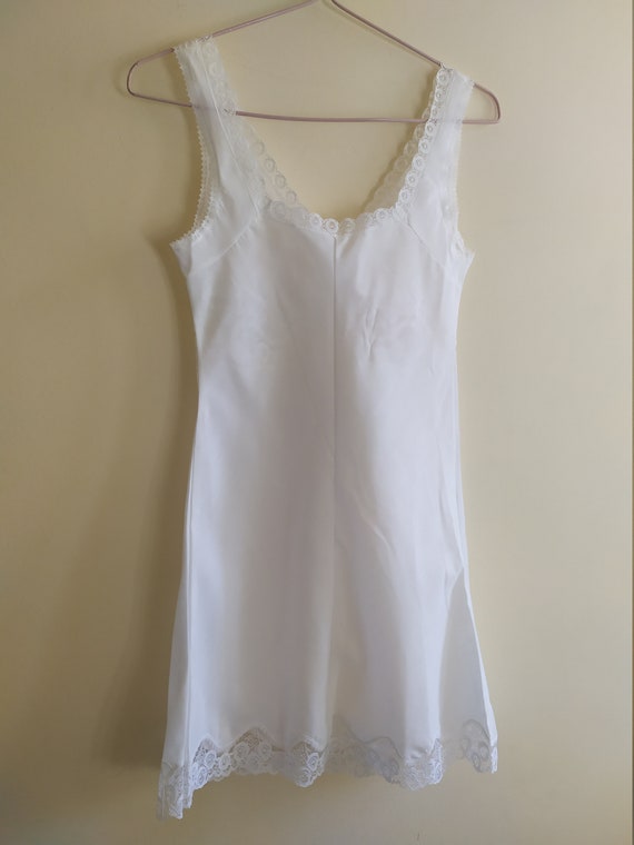 from 60's White Lingerie Babydoll Nightgown Night… - image 10