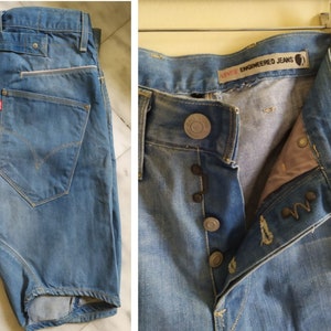 Engineered Jeans Shorts Vintage Denim 
