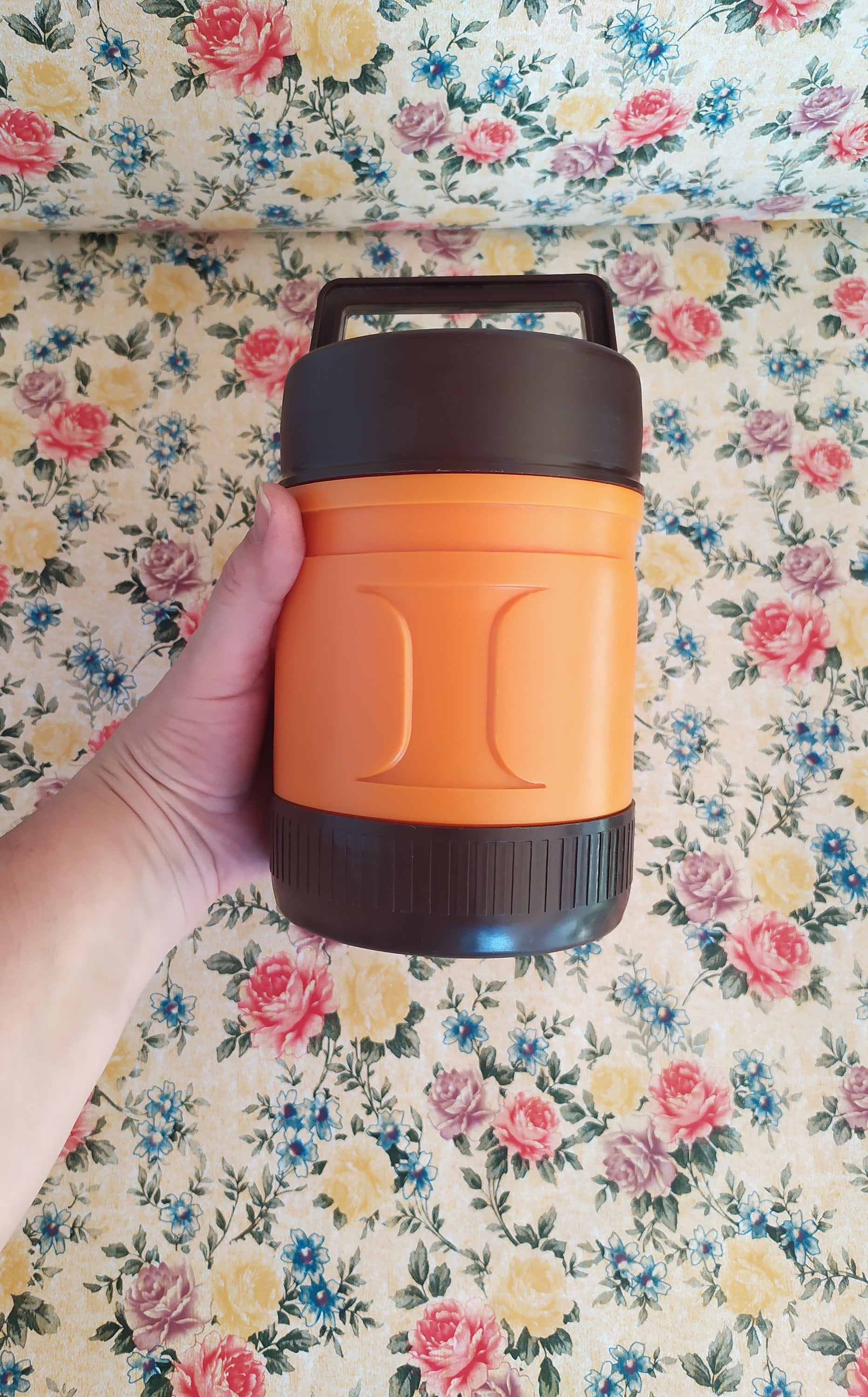 From 80's Thermos Bottle Cold Hot Water Retro Vintage Drink Container Home  Decor 