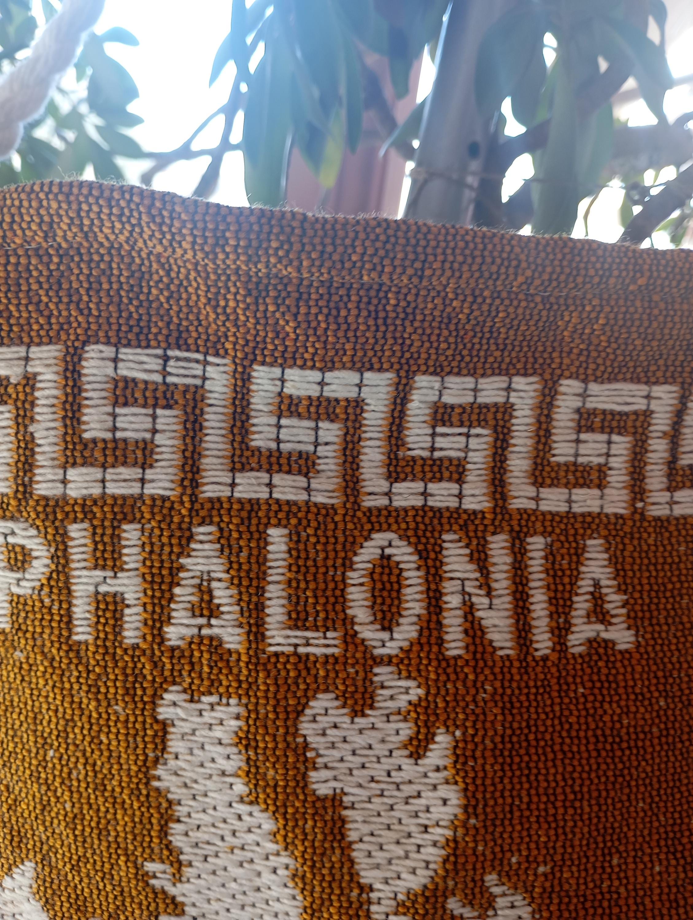 Vintage Greek Woven Tagari Bag 90s Kefalonia Folk Tote Unused - Etsy
