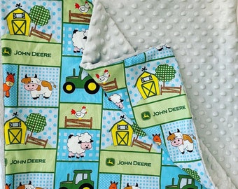 john deere receiving blankets