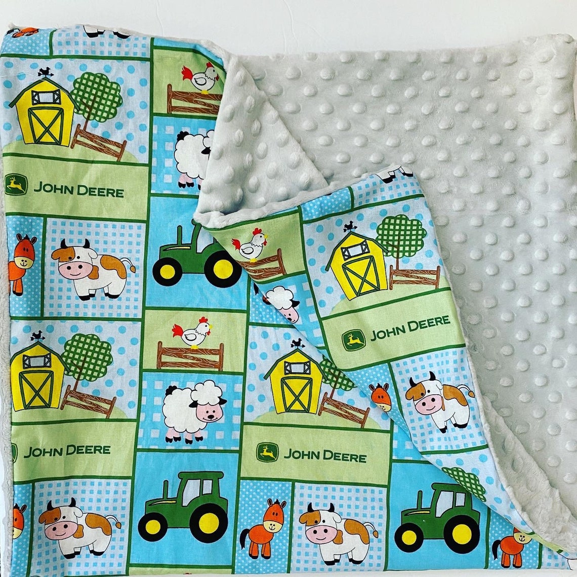 John Deere Throw Blankets