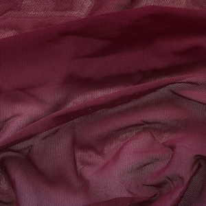 Burgundy mesh fabric nylon Elastic premium quality mesh Wine sheer fabric 4-way stretch mesh Cosplay Underwear Dance costumes