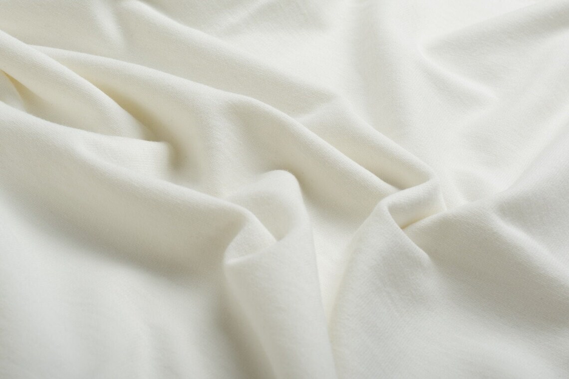 Milk cotton fabric by the yard 180cm 70 inch width Stretch Etsy