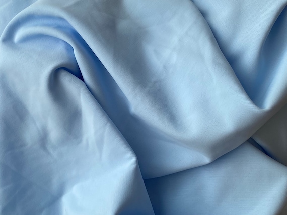 Swimwear Fabric Sky Blue Spandex Fabric Material Cerulean Blue